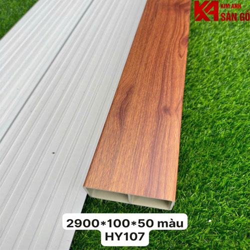 Thanh Lam Hộp Nhựa Giả Gỗ 50*100 GR-HY107